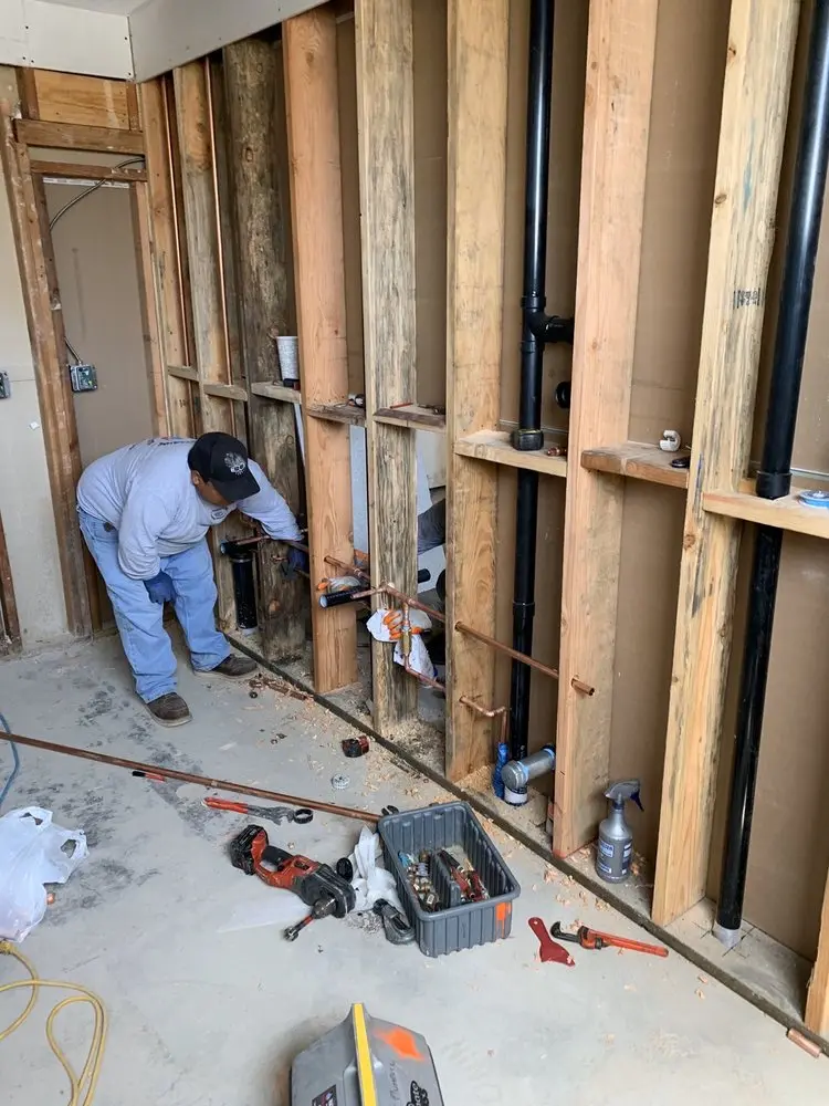 Commercial rough-in plumbing for Gas Line Repair in Healy's Dutchtown
